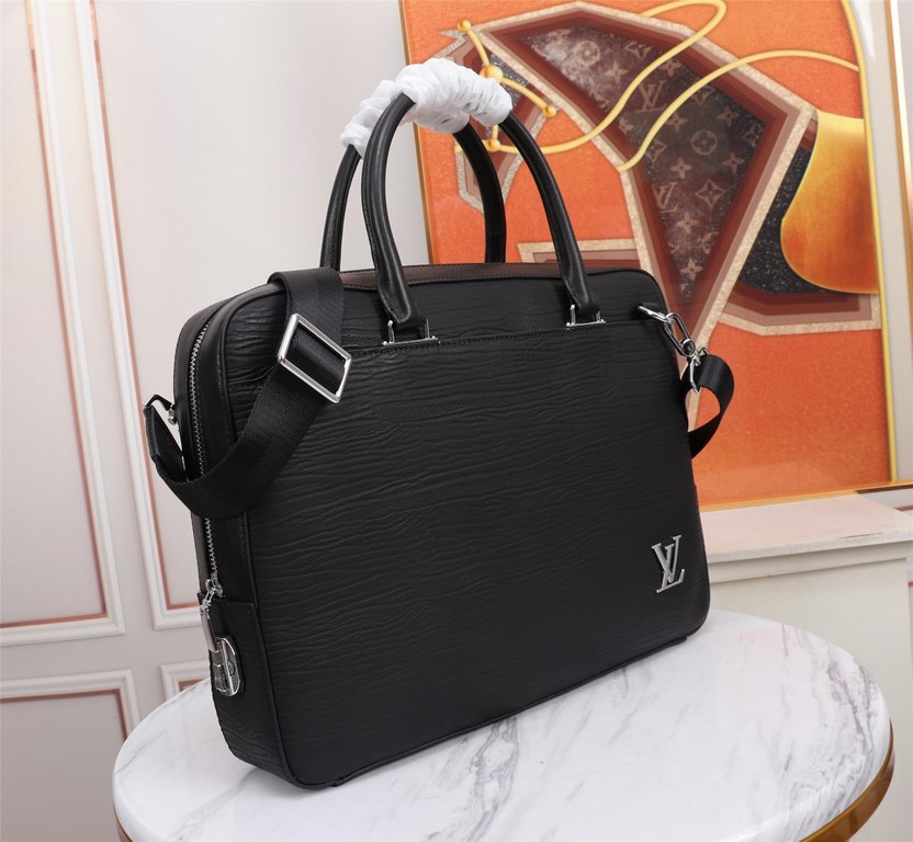 Top quality original single] 2022 latest models LV combination lock briefcase European original imported cowhide sketched iconic lines, using imported equipment, fashion trend, counter quality, more front zipper pockets 