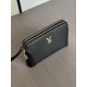 Top counter rats high-end goods 2024 latest hot models LV double zipper password lock imported head layer cowhide clutch bag fire models a large number of shipments, clamoring counter goods   top original single goods   