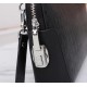 [Top original single quality] 2022 the latest models of combination lock LV single pull handbag European original imported cowhide sketched ostrich grain iconic lines, using imported equipment production, fashion trend, 