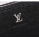 [Top original single quality] 2022 the latest models of combination lock LV single pull handbag European original imported cowhide sketched ostrich grain iconic lines, using imported equipment production, fashion trend, 