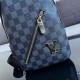 LV Chest BagModel 23344Size 18-31-5Counter new    heavy hit replica   original leather replica   leather super soft   oversized capacity   customized counter original hardware  smooth zipper    perfect craftsmanship   re