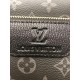 Front logo embossed mark design, simple and fashionable, don't want hardware for men to look over! Inside there is an insert pocket, a zipper compartment, and a zipper compartment on the back panel. Size 27  19  9 color 