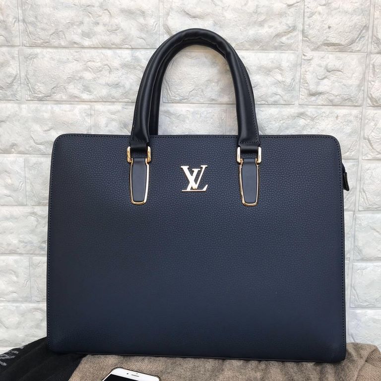 Out of the shipment ah [Heyha] LV briefcase authentic hardware, get your hands on you understand how good Italy    imported cowhide (market exclusivity), removable shoulder straps, the size of the body can be on the body