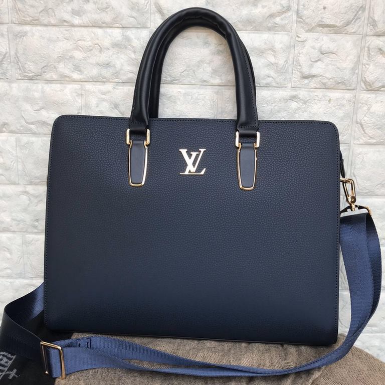 Out of the shipment ah [Heyha] LV briefcase authentic hardware, get your hands on you understand how good Italy    imported cowhide (market exclusivity), removable shoulder straps, the size of the body can be on the body