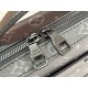 Top quality original   Authentic development, all steel hardware    This Handle Soft Trunk bag evokes Louis Vuitton's case-making heritage with its iconic Monogram Macassar canvas combined with riveted corners and leathe