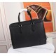 [Top original single quality] 2022 the latest models LV briefcase European original imported cowhide sketched iconic lines, using imported equipment production, fashion trend, counter quality, more zipper pockets and int