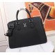 【Top Original Quality】 2022 Newest LV Briefcase The original European imported cowhide sketches the iconic lines, made with imported equipment, fashionable and trendy, counter quality, more zipper pockets and internal pa