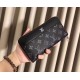 () [Original] LV Louis Vuitton  [Model] 666066 small wallet [Size] 19-10-2.5cm [Color] black high-end quality (original authentic) [Material] LV Louis Vuitton counter purchases classic  the original imported   cowhide  a