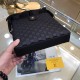 New  LOUIS VUITTON (Louis Vuitton)   2021 latest models of shoulder bags, not only the bag type to do a good job, but also the quality is very fine, using imported cowhide compression checkered pattern, semi-stereotypes 