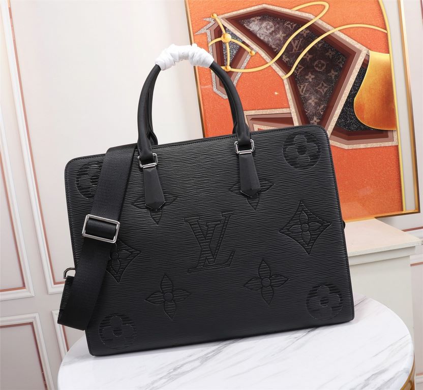 Top counter rat ruthless goods 2022 latest hot models top LV imported cowhide high-end briefcase   satchel hot models a large number of shipments la, clamoring counter goods   top original single goods   paper talking ab