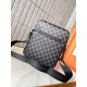 A90-1 LouisVuitton Latest Men's Cowhide Leather with PVC Fabric Crossbody Bag Ships     Original Men's Crossbody Bag  Hardware Exquisite plating  Unique design concepts     Fabrics are imported. First layer nappa  leathe