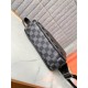 A90-1 LouisVuitton Latest Men's Cowhide Leather with PVC Fabric Crossbody Bag Ships     Original Men's Crossbody Bag  Hardware Exquisite plating  Unique design concepts     Fabrics are imported. First layer nappa  leathe