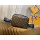 Top quality original [Exclusive photo Model No. M45806 】S Lock messenger bag is made of Monogram Macassar canvas, the new lock is inspired by Georges Vuitton's design of the hard case lock in 1886. A special finishing pr