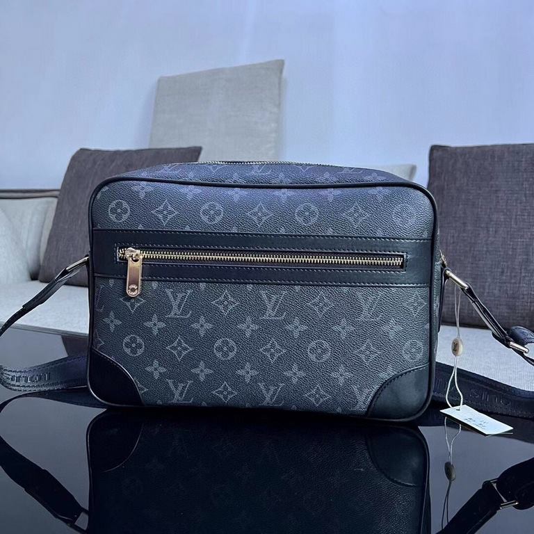 Original Leather Exclusive  [Original Goods] LV Crossbody BagModel 2367-2Size 31-21-7Counter new    Heavy hit replica   original leather replica   leather super soft   oversized capacity   customized counter original har