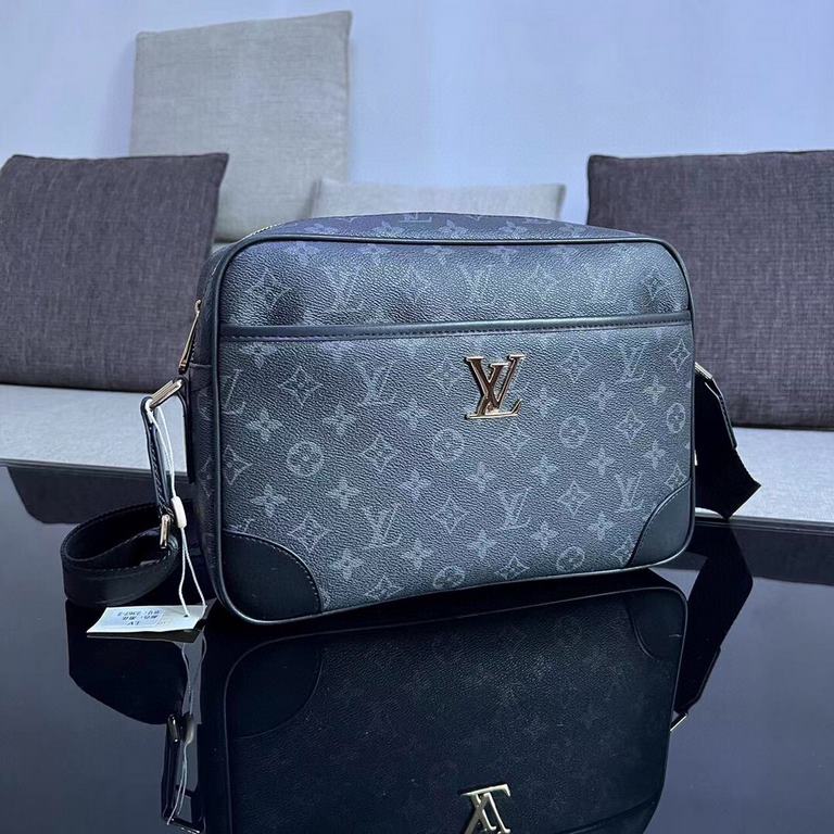 Original Leather Exclusive  [Original Goods] LV Crossbody BagModel 2367-2Size 31-21-7Counter new    Heavy hit replica   original leather replica   leather super soft   oversized capacity   customized counter original har