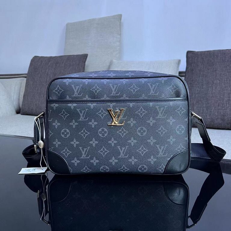 Original Leather Exclusive  [Original Goods] LV Crossbody BagModel 2367-2Size 31-21-7Counter new    Heavy hit replica   original leather replica   leather super soft   oversized capacity   customized counter original har