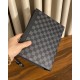 Original clutch  M61690 black check  Using elegant DaMeier Ebene classic black check material  The quality of the interior with a unique formulation of foam fabric wear-resistant and can be soiled and washed    Original 