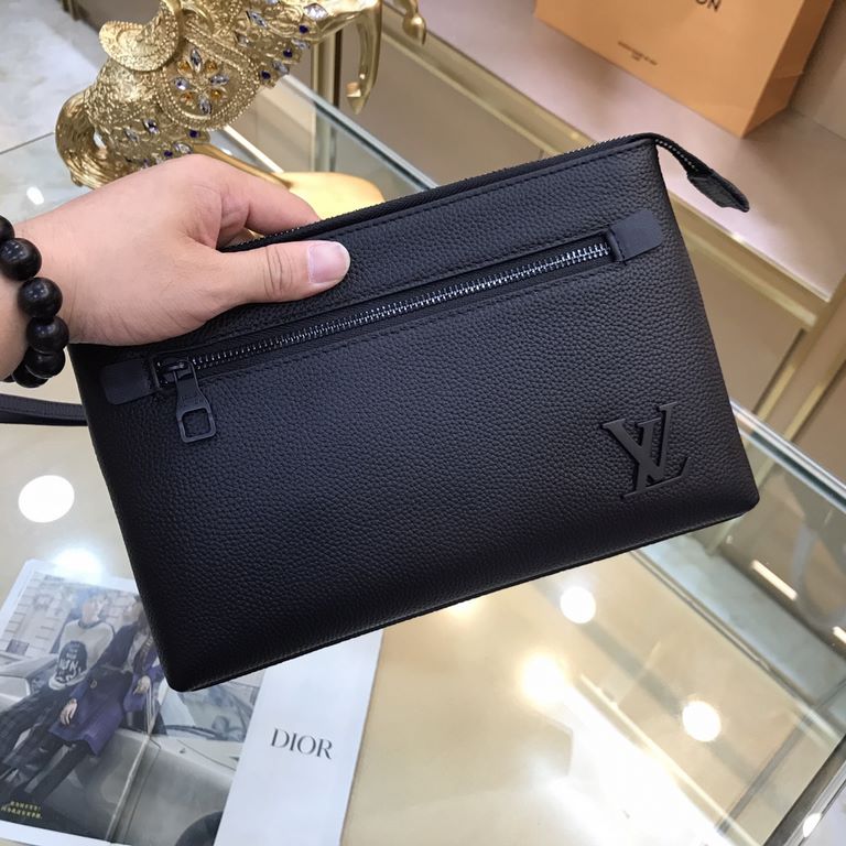 LOUIS VUITTON (Louis Vuitton   ) top original single latest models of clutch bag. Imported head layer cowhide. Original hardware. Workmanship to see the details, every place is incomparable to pay attention to, exquisite