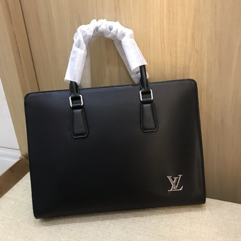 Out of the shipment ah [hey ha] Lv . Briefcase Genuine YKK hardware, get your hands on you understand how good Italy    imported elephant grain cowhide (market exclusivity), removable shoulder strap, the size of the body