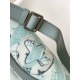 Top Original New M22576 [Light Blue] Men's Chest Pack Lv Chest Pack with beautiful design details featuring a zipper for easy access, you can carry this stylish fanny pack effortlessly no matter what your vibe. The inter