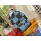 M46107 RACER SHOULDER BAG WITH BLUE PRINT The Racer shoulder bag is an on-trend bag that unleashes the Damier Spray element. Louis Vuitton's iconic Damier pattern is enlarged to create a 3D effect. Compact enough to fit 