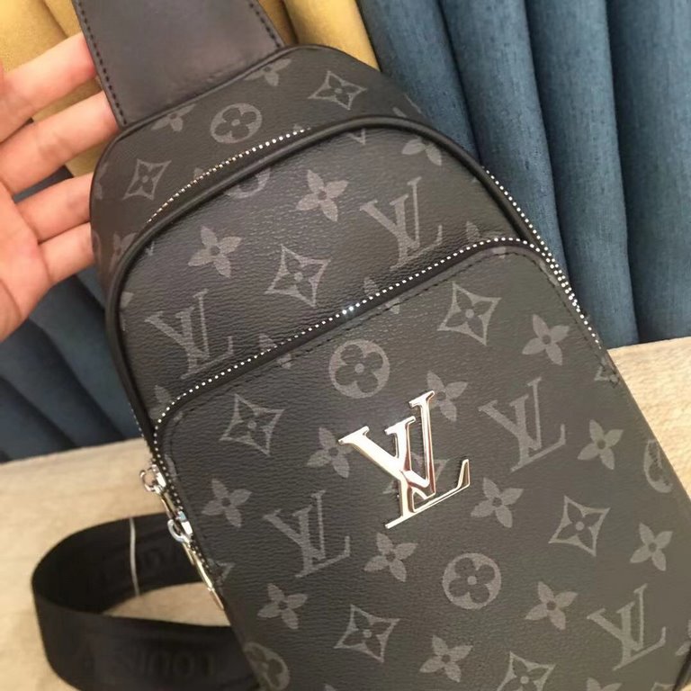 LV Chest BagModel 28996Size 18-31-5Counter new    Heavy hit replica   original leather replica   leather super soft   super large capacity   customized counter original hardware  smooth zipper    perfect craftsmanship   