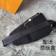 Distribution of the original box], the latest styles, LV men's chest bag   original single quality imported original leather material, lightweight, comfortable, smooth texture, delicate feel Noble hardware low-profile lu