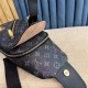 LV Chest BagModel 23344Size 18-31-5Counter new    heavy hit replica   original leather replica   leather super soft   oversized capacity   customized counter original hardware  smooth zipper    perfect craftsmanship   re