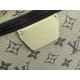 Model No. M23838 Green   This LV Moon Crossbody is made from supple coated canvas for a minimalist design, with an on-trend colorful lining and bold Louis Vuitton lettering. The half-moon silhouette flatters your body an