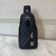 LV Chest BagModel 23344Size 18-31-5Counter new    heavy hit replica   original leather replica   leather super soft   oversized capacity   customized counter original hardware  smooth zipper    perfect craftsmanship   re