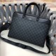 The latest hot models LV Louis Vuitton imported leather men's briefcases   handbags   crossbody bags practical models shipping la   top original single goods   paper talking about bragging rights we will not, please let 