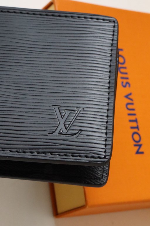 M80770MULTIPLE walletCrafted in soft Epi leather, the Multiple wallet is embellished with the discreet and chic LV Initials logo in the lower corner, giving it a sleek and modern look. With multiple credit card slots and