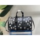 From the Louis Vuitton x Yayoi Kusama collaboration, the M46400 LV x YK Keepall 45 travel bag celebrates the fusion of artistic creativity and craftsmanship with polka dots on Monogram Eclipse canvas, once again making i