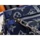 Upgraded Original Exclusive Authentic M60394 M80033 M20557 M44480 with new Louis Vuitton! signature printed on its vintage Monogram canvas and chunky chain, the mini soft trunk bag is part of Virgil Abra's everyday LV ca