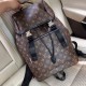 秘[LV 8087 Backpack]     Italian Milan counter new    Imported special fabrics with cowhide  [Strong] Casual outdoor duffel bag, call the counter     Top single original goods   [Strong] That texture Impeccable, unique it