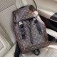 秘[LV 8087 Backpack]     Italian Milan counter new    Imported special fabrics with cowhide  [Strong] Casual outdoor duffel bag, call the counter     Top single original goods   [Strong] That texture Impeccable, unique it