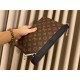 LV Louis Vuitton multifunctional handbag shipping   unisex models   summer staple models   imported special materials PVC plating with leather refined from   real shot not to repair the picture   every detail can be seen