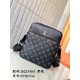 A90-1 LouisVuitton Latest Men's Cowhide Leather with PVC Fabric Crossbody Bag Ships     Original Men's Crossbody Bag  Hardware Exquisite plating  Unique design concepts     Fabrics are imported. First layer nappa  leathe