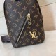 LV Chest BagModel 23344Size 18-31-5Counter new    heavy hit replica   original leather replica   leather super soft   oversized capacity   customized counter original hardware  smooth zipper    perfect craftsmanship   re