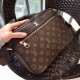 Counter genuine available [top original quality LV men's crossbody bagSize 27-19-7cmOriginal factory production, must be fine   Heavy gold playing version of the replica   Original head layer calfskin replica   Leather i