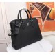 【Top Original Quality】 2022 Newest LV Briefcase The original European imported cowhide sketches the iconic lines, made with imported equipment, fashionable and trendy, counter quality, more zipper pockets and internal pa