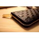 LV .  With Gift Box Small Zipper Wallet Model 6662LV Imported Leather (Tailed Wrestling Leather Pressed Classic Square).LV . Louis Vuitton -Louis Vuitton Exquisite craftsmanship crafted with 100% imported tail-order wres