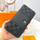 [Original] LV Louis Vuitton [Model] 6660698 Small Wallet [Size] 19-10-2.5cm [Color] Black High-end quality (original authentic) [Material] LV Louis Vuitton Counter OEM Classics Original Imported   Cowhide Authentic Impor