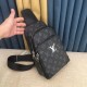 LV Chest BagModel 28996Size 18-31-5Counter new    Heavy hit replica   original leather replica   leather super soft   super large capacity   customized counter original hardware  smooth zipper    perfect craftsmanship   