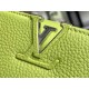 Premium with full set of counter packaging   [Premium Boutique Original Leather M56071 Small   Lemon Green with Silver Buckle]The first Louis Vuitton store opened on the Rue du Capucine in Paris, the Capucines are as tim