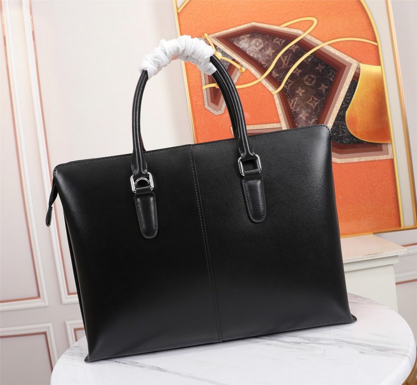 Top quality original single] 2022 latest models LV briefcase European original imported cowhide sketching iconic lines, using imported equipment, fashion trend, counter quality, more zipper pockets and internal patch poc