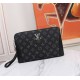 [Top original single quality] 2022 the latest models of combination lock LV single pull handbag European original imported cowhide sketched old flower iconic lines, using imported equipment production, fashion trend, cou