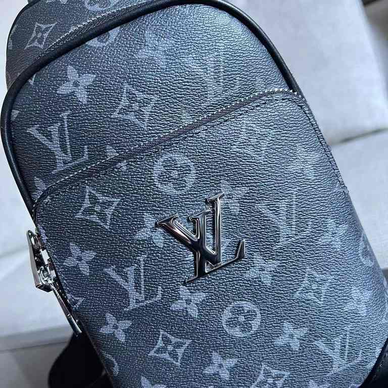 Exclusive  [Original Goods] LV Chest BagModel 28996Size 18-31-5Counter new    heavy hit replica   original leather replica   leather super soft   oversized capacity   customized counter original hardware  smooth zipper  