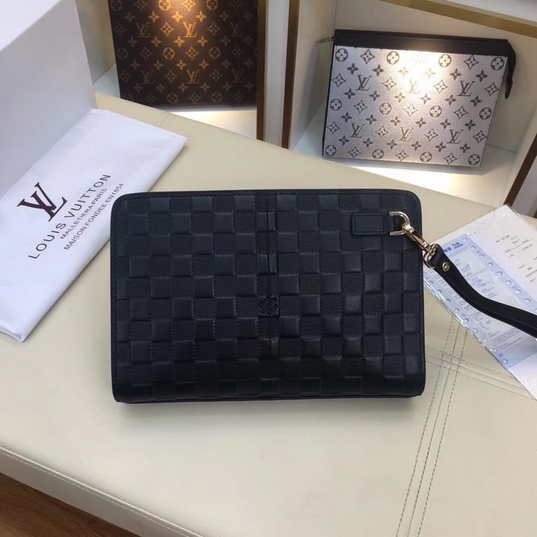 .     Original single official website 66112-4LV original single authentic new counter with the same high-end men's casual clutch   workmanship is super refined and elegant. With imported raw materials cowhide counter sp