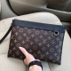 P, LV Louis Vuitton multifunctional handbag shipping   men and women universal style   main models   imported special materials PVC plating with leather refined from   real shot not retouching   every detail can be seen 